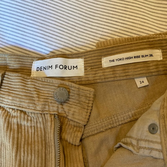 Denim Forum corduroy pants - Picture 2 of 6